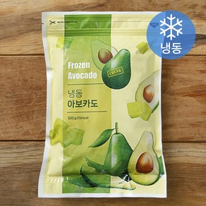 [로켓프레시] 아보카도 (냉동), 500g, 1개