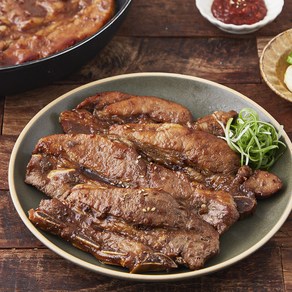 [로켓프레시] 고급진 메가 한돈 양념LA갈비 (냉장), 2kg, 1개