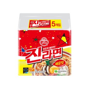 오뚜기 진라면 매운맛 120g
