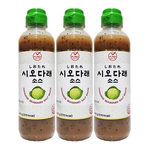 이거다 시오다래소스, 440g, 3개