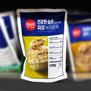 햇반 파로녹두닭죽, 420g, 6개