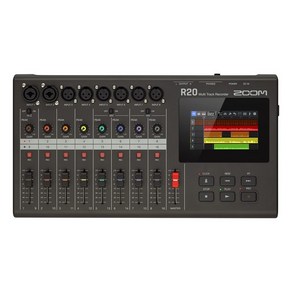 ZOOM R20 줌 멀티 트랙 레코더 직관적인 터치 조작의 인터페이스 악곡의 레코딩, 에디트, 믹스가 심플하게 메이커