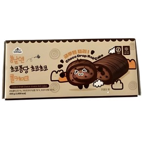 여수언니 봄날엔 초코퐁당 초코초코 롤케이크, 400g, 1개