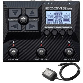 ZOOM (줌) G2 FOUR 기타 멀티 이펙터 블랙