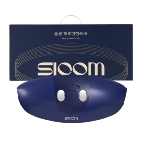 [슬룸 정품] 슬룸 허리편한케어 공기압 에어리프트 EMS 온열 허리 마사지기, 1개