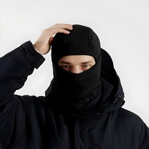 레디보드 겨울 바라클라바 후드넥워머, 블랙, FREE, 1개