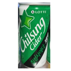 롯데 칠성사이다 제로, 210ml, 10개