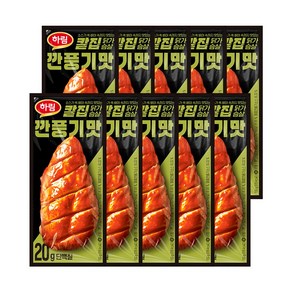 하림 칼집닭가슴살깐풍기맛, 100g 10봉