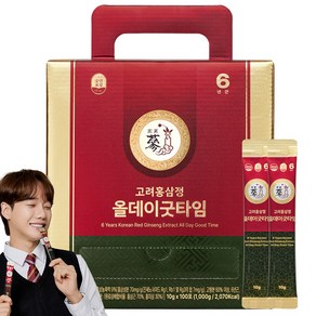 풍년보감 6년근 고려홍삼정 올데이굿타임 홍삼스틱 지함 세트, 1kg, 1개