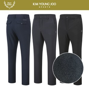 김영주스포츠 남성 기모 본딩 골프 팬츠 겨울용 MP31