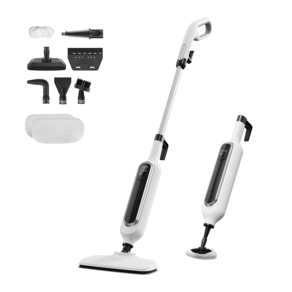 NICESUN 2026년형 NICESUN 고온 스팀청소기 1300W 7in1 멀티 스팀클리너 바닥 욕실 주방 살균 청소, 화이트, STM200
