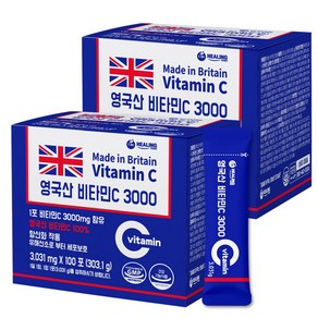 아임힐링 영국산 비타민C 3000 100포, 303.1g, 1개