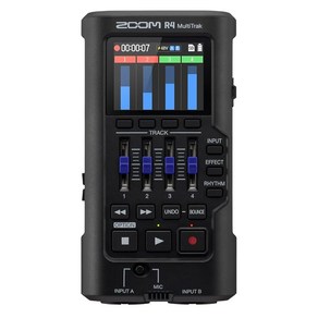 줌 R4 4트랙 녹음 MTR 32비트 플로트 지원