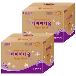 푸르미 무형광 핸드타올 2겹, 5000매, 2개