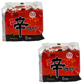 [간편라면] 농심 신라면 봉지라면 멀티팩 5pcs