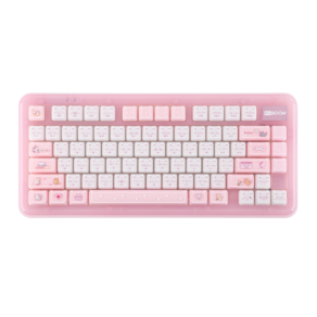 키봄 KiiBOOM Phantom81 Lite 75% 가스켓 기계식 키보드, 핑크, KiiBOOM Mochi Switch, 제조사축