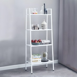 마켓플랜 다용도 코지 레이어드 메쉬선반, 화이트, 61, 35, 150 cm, 4단, 1개
