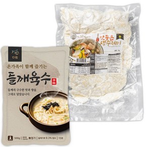 다림식품 진한 들깨수제비 5인분(면+육수), 3.5kg, 1세트
