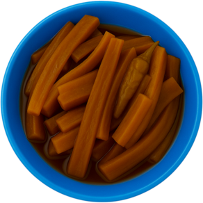 국내 생산 수제 아삭한 궁채 장아찌 정성담은 가정식 반찬, 1kg, 3개