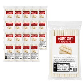 쫄깃쫄깃 분모자, 250g, 20개