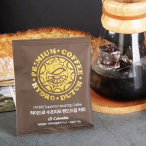 하이드로커피 드립백 원두커피 핸드드립 일회용 원두티백 8종(12g/1개), 02.드립_블랜딩_1개, 1개, 1개입