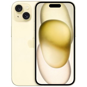 Apple 정품 아이폰 15 자급제, 256GB, 옐로, 1개