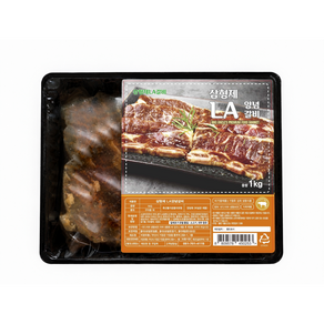 삼형제갈비 LA갈비 (기름제거) 초이스등급, 1kg, 4개
