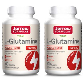 Jarrow FORMULAS 賈羅公式 左旋麩醯胺酸錠 1000mg, 100顆, 2罐
