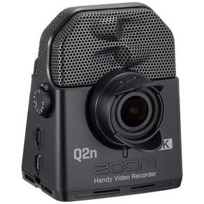 ZOOM Q2n-4K 4K HD USB 줌 핸디 비디오 레코더 블랙 고해상도 음질 화질 손바닥