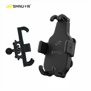 라이더굿즈 SMNU 램마운트 호환 충격흡수 댐퍼 퀵그립 오토바이용 바이크 핸드폰 휴대폰 마운트 거치대 패널 단품, 패널+마름모볼