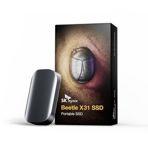 SK HYNIX SK하이닉스 Beetle X31 Portable SSD 1TB DRAM 탑재 / 전용