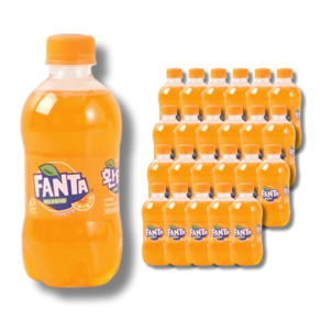 코카콜라 환타 오렌지, 300ml, 24개 - 환타/써니텐