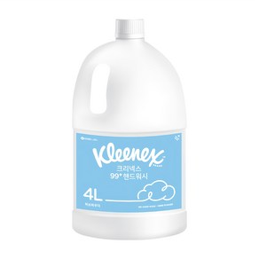 크리넥스 99 플러스 핸드워시 리필 허브파우더, 4L, 1개