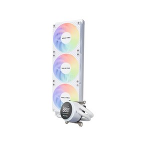 발키리 GLA-360 DIGITAL ARGB (화이트) 3열 CPU 수랭쿨러, 1개