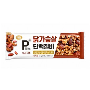 하림 닭가슴살 너츠 단백질바, 46g, 8개