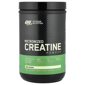 Optimum Nutrition 미분화 크레아틴 파우더 무향 1.32 lb (600 g), 600g, 1개