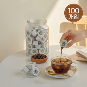 [벌크 100개] 코엔에프 포션커피 헤이즐넛 대용량 액상커피 20ml 100개, 1개입
