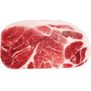 행복미트 돼지 통목살 부드럽고 맛좋은 왕목살 목전지 수욕 찜 국거리용, 2kg, 1개