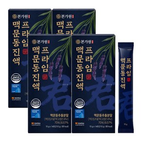 국산 볶은 맥문동 진액 프라임, 210g, 4개