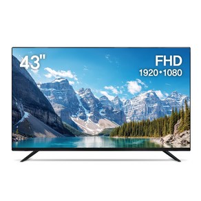 위드라이프 43인치FHD TV 스마트겸용 IP TV 고화질 고성능가성비티비, WN432FHD, 고객직접설치, 스탠드형, 109cm(43인치)