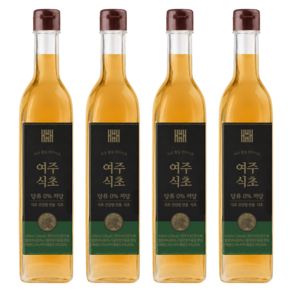 김소형 원장 저당 여주 발효 식초 당류 0% 초산 5%, 420ml, 4개