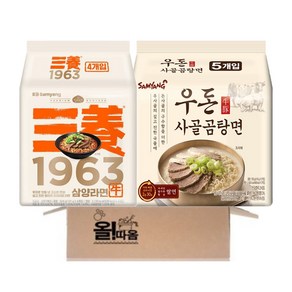 삼양 삼양라면 1963 멀티 +우돈사골곰탕면 멀티, 1세트