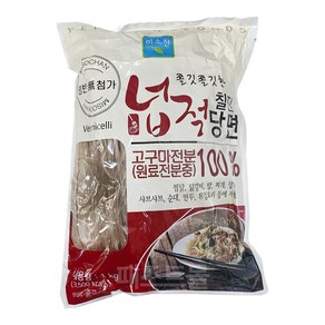 넙적당면 미소찬 1K, 1kg, 1개