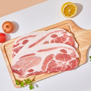 초특가 왕목살 500g+500g, 500g, 2개, 구이용