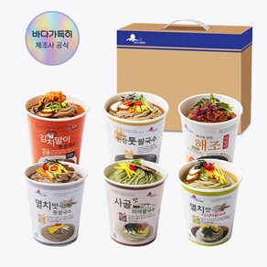 바다가득히_해조쌀국수 6종 맛보기세트, 6개