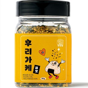 맛있당 후리가케 밥가루 김맛, 80g, 1개