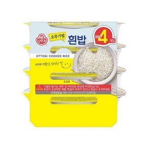 오뚜기 맛있는밥 흰밥, 840g, 8개