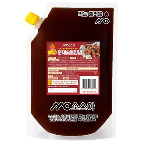 소스야 지코바 스타일 양념 소스 숯불 치킨 바베큐 (매운맛), 2kg, 1개