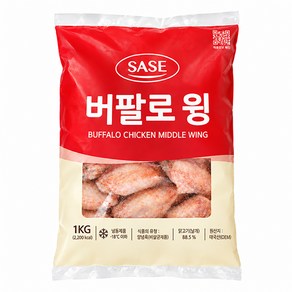 사세 버팔로윙봉 오리지널 닭날개, 1kg, 4개