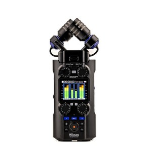 ZOOM H5studio PCMIC 32bit 19.4 XY 4 6 줌 핸디 레코더 리니어 레코더 블랙 플로트